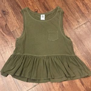 Free People Peplum Tank